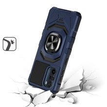 For Motorola Edge+ Plus(2022) Case Shockproof Dual Layer Magnetic Ring Stand