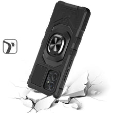 For Moto G Power 5G 2023 Case Robotic Shockproof Dual Layer Magnetic Ring Stand