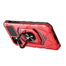 For iPhone 14 PRO Case Robotic Shockproof Dual Layer Magnetic Ring Stand Cover