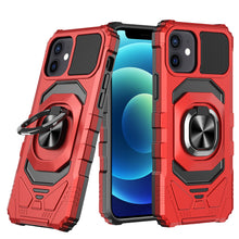 For iPhone 13 PRO Case Shockproof Dual Layer Magnetic Ring Stand Phone Cover