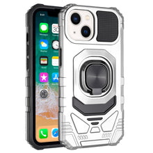 For iPhone 15 Pro Max Case Dual Layer Magnetic RingStand + 2 Screen Protectors