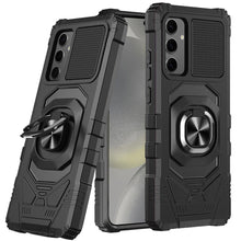 For Samsung Galaxy S24+ Plus Case Shockproof Dual Layer Magnetic Ringstand Cover