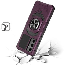 For Samsung Galaxy S24 Case Shockproof Dual Layer Magnetic Ring Stand Cover