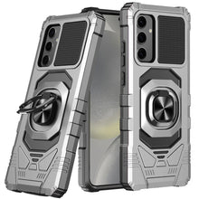 For Samsung Galaxy S24+ Plus Case Shockproof Dual Layer Magnetic Ringstand Cover