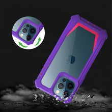 For iPhone 13 PRO Case Tough Shockproof Two Toned Rugged Hybrid Phone Cover