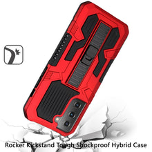 For Samsung Galaxy S22 Rocker Kickstand Tough Shockproof Hybrid Case Cover