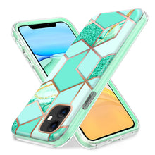 For iPhone 13 PRO Case In Mold Design Electroplated 2 Piece Hybrid Phone Cover