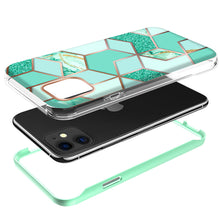 For iPhone 13 PRO Case In Mold Design Electroplated 2 Piece Hybrid Phone Cover