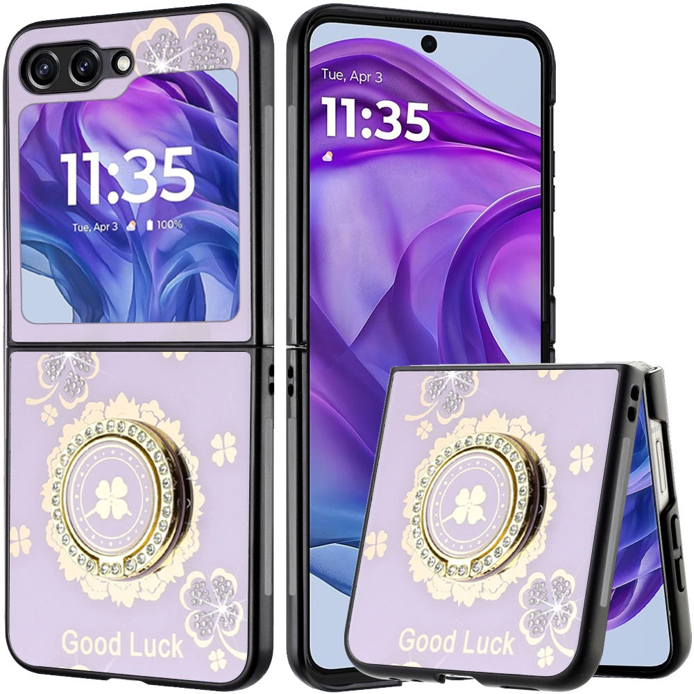 For Motorola Razr 2025/2024 Case Diamond Glitter Charms Bling Fashion Cover