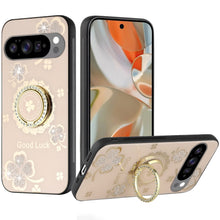 For Google Pixel 10 Pro XL Case Rhinestone Bling Decor Glitter + Tempered Glass