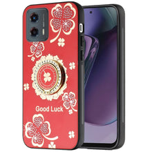 For Moto G Stylus 5G 2024 Case Diamond Charm Glitter Bling Cover +Tempered Glass