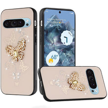 For Google Pixel 9 Pro XL 6.8 inch Case Diamond Charm Glitter Bling Phone Cover