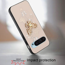 For Google Pixel 9 Pro XL 6.8 inch Case Diamond Charm Glitter Bling Phone Cover