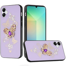 For Samsung Galaxy A06 Case Diamond Charms Glitter Bling Fashion Phone Cover