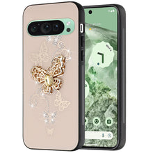 For Google Pixel 9/ 9 Pro 6.3 inch Case Diamond Charm Glitter Bling Phone Cover