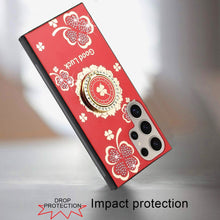 For Samsung S25 Ultra Case Rhinestone Bling Decor Glitter Cover + Tempered Glass