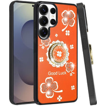 For Samsung S26 Ultra Case Rhinestone Bling Decor Glitter Cover + Tempered Glass