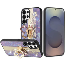 For Samsung S26 Ultra Case Rhinestone Bling Decor Glitter Cover + Tempered Glass