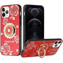 For iPhone 12 Pro Max Case Rhinestone Bling Decor Glitter Cover + Tempered Glass
