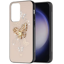 For Samsung Galaxy S24+ Plus Case 3D Charms Glitter Bling Fashion Phone Cover