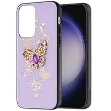 For Samsung Galaxy S24 Case Rhinestone Bling Decor Glitter Fashion Phone Cover