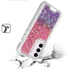 For Samsung Galaxy S24 FE Case Epoxy Glitter 3in1 Shockproof Hybrid Phone Cover