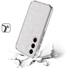 For Samsung Galaxy S24 FE Case Glitter Ultra Thick 3mm Translucent Hybrid Cover