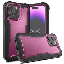 For iPhone 15 Pro Max Case Thick Layered Shock Absorbent Cover +2 Tempered Glass