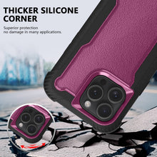 For iPhone 15 Pro Max Case Thick Layered Shock Absorbent Cover +2 Tempered Glass