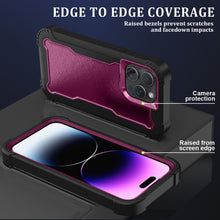 For iPhone 15 Pro Max Case Thick Layered Shock Absorbent Cover +2 Tempered Glass