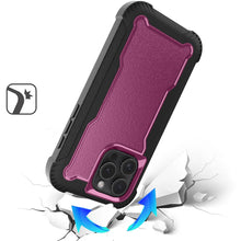 For iPhone 16 PRO MAX Case Thick Shock Absorbent Phone Cover + Tempered Glass