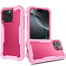 For iPhone 16 PRO MAX Case Thick Shock Absorbent Phone Cover + Tempered Glass