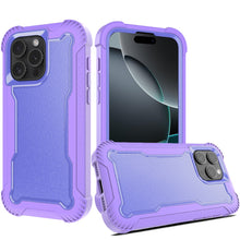For iPhone 16 PRO MAX Case Thick Shock Absorbent Phone Cover + Tempered Glass