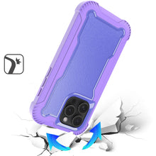 For iPhone 16 PRO MAX Case Thick Shock Absorbent Phone Cover + Tempered Glass