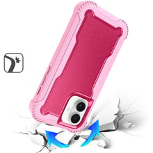 For iPhone 16 Plus 6.7in Case Thick Shock Absorbent Phone Cover + Tempered Glass