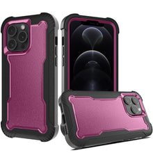 For iPhone 12 Pro Max Case Thick Layered Shock Absorbent Cover + Tempered Glass