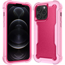 For iPhone 12 Pro Max Case Thick Layered Shock Absorbent Cover + Tempered Glass