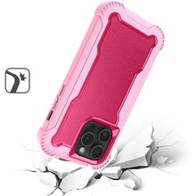 For iPhone 12 Pro Max Case Thick Layered Shock Absorbent Cover + Tempered Glass