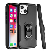 For iPhone 13 PRO Case Tough Strong Dual Layer Magnetic Ring Stand Phone Cover