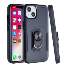 For iPhone 14 PRO Case Tough Strong Dual Layer Magnetic Ring Stand Phone Cover