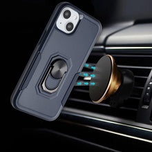 For iPhone 14 PRO Case Tough Strong Dual Layer Magnetic Ring Stand Phone Cover