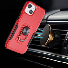 For iPhone 14 PRO Case Tough Strong Dual Layer Magnetic Ring Stand Phone Cover