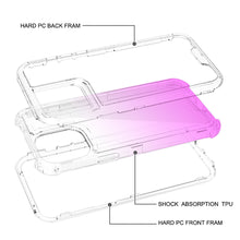 For iPhone 15 PRO Case Two Tone 3in1 Shockproof Hybrid Cover + 2 Tempered Glass