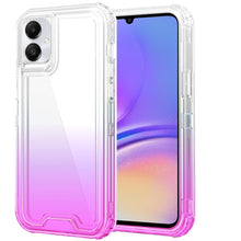 For Samsung Galaxy A06 Case 3in1 Two Tone Shockproof Transparent Hybrid Cover