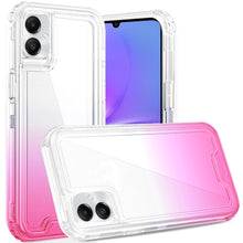 For Samsung Galaxy A06 Case 3in1 Two Tone Shockproof Transparent Hybrid Cover