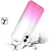 For Samsung Galaxy A06 Case 3in1 Two Tone Shockproof Transparent Hybrid Cover