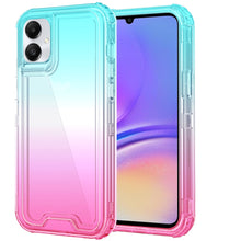 For Samsung Galaxy A06 Case 3in1 Two Tone Shockproof Transparent Hybrid Cover