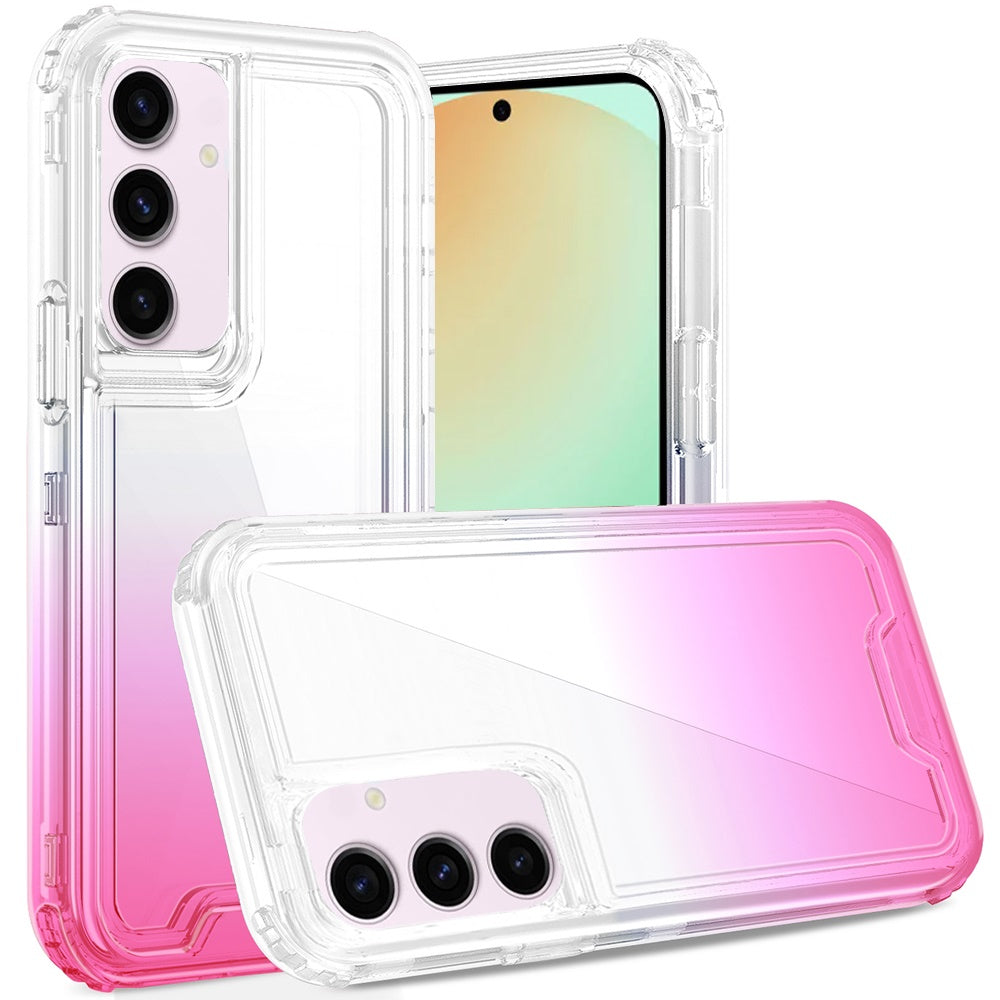 For Samsung Galaxy S24 FE Case Two Tone 3in1 Shockproof Hybrid Phone Cover