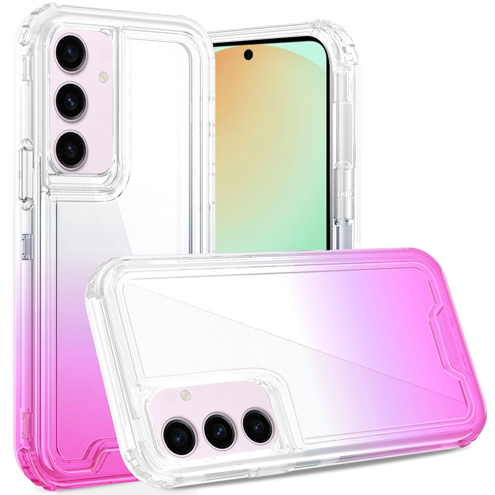 For Samsung Galaxy S24 FE Case Two Tone 3in1 Shockproof Hybrid Phone Cover