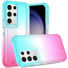 For Samsung Galaxy S24 Ultra Case Two Tone 3in1 Shockproof Hybrid Phone Cover